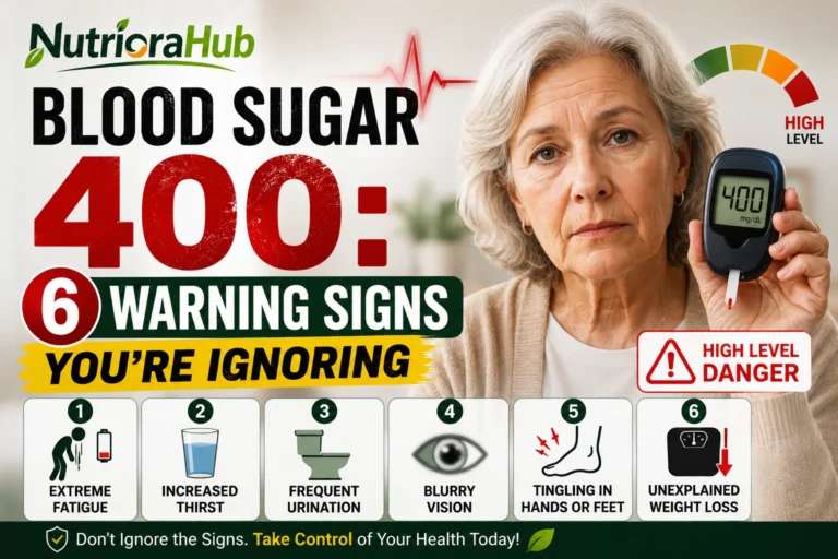Blood Sugar 400 6 Warning Signs You're Ignoring