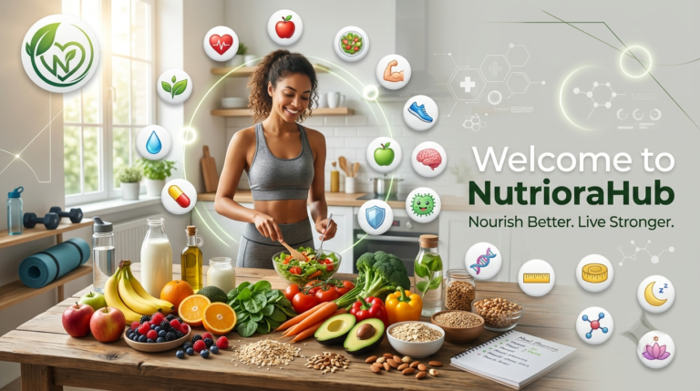 Welcome to NutrioraHub – Nourish Better. Live Stronger.