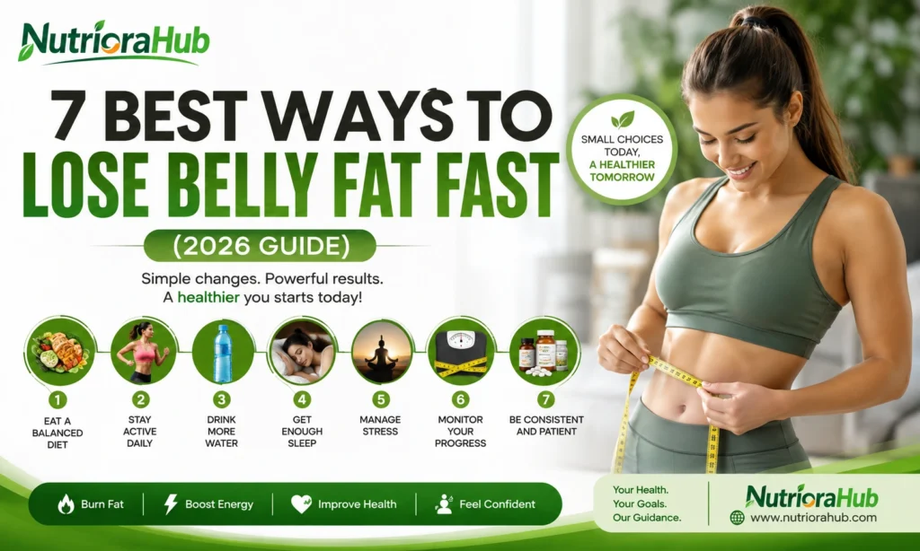 7 Best Ways to Lose Belly Fat Fast (2026 Guide)