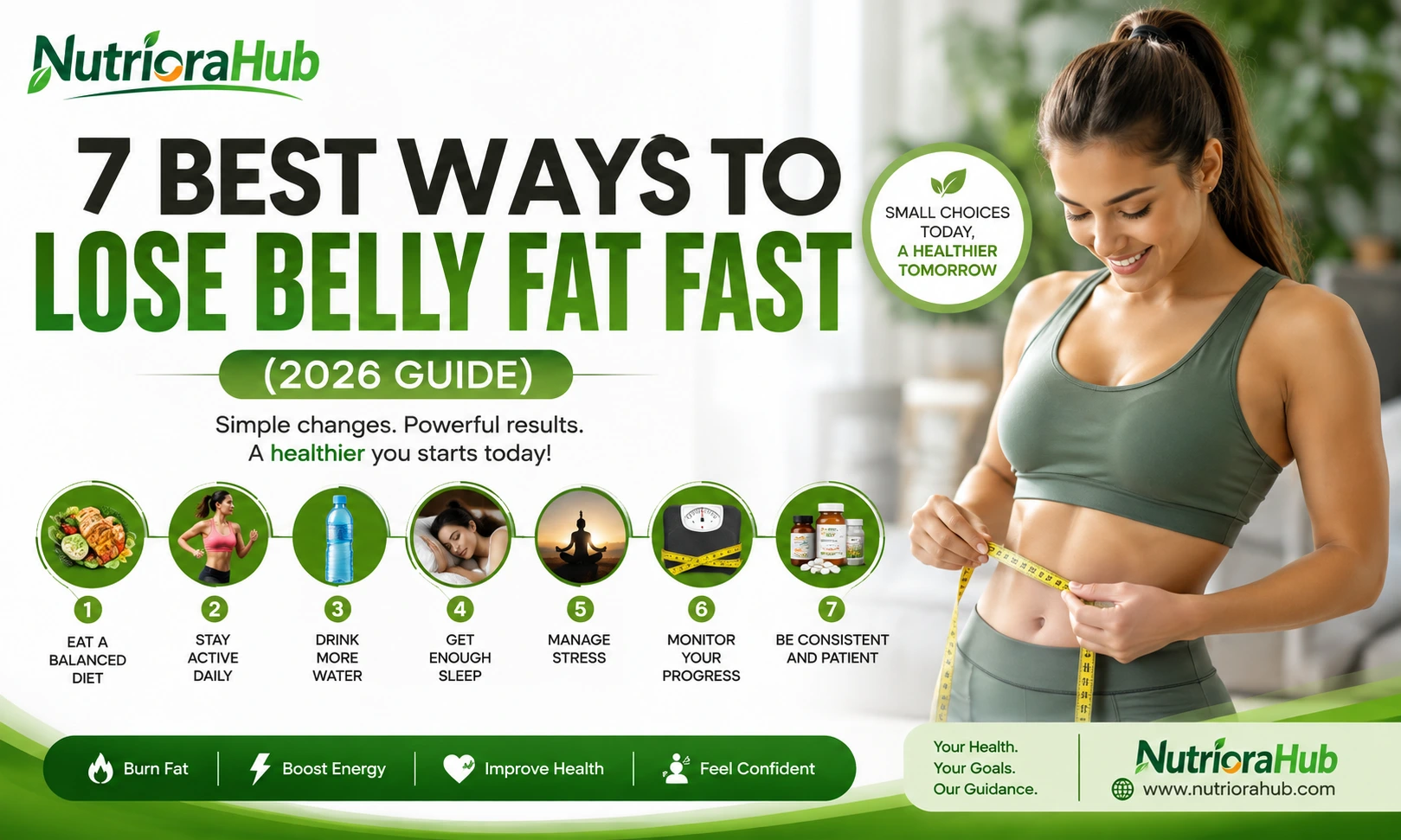 7 Best Ways to Lose Belly Fat Fast (2026 Guide)