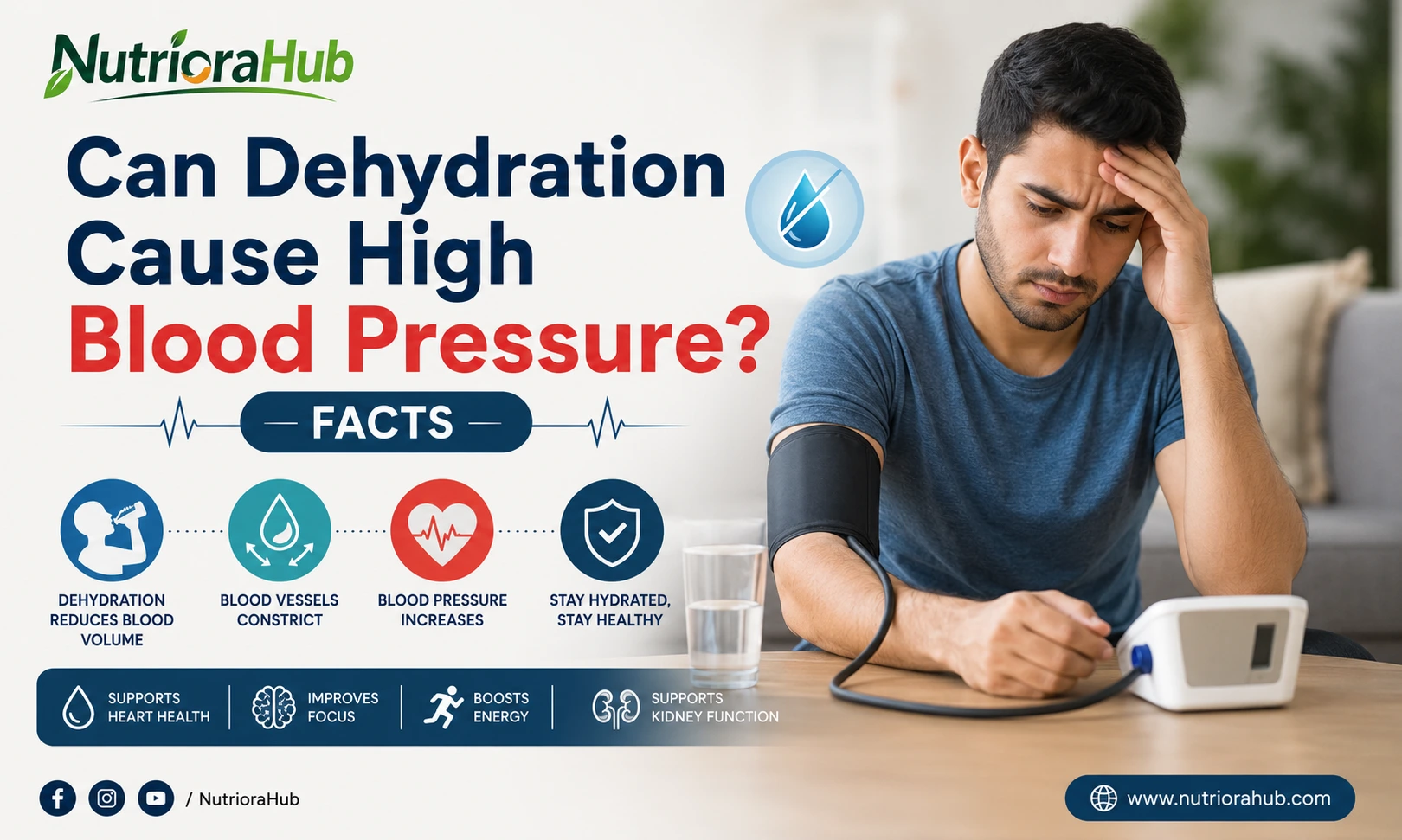 Can Dehydration Cause High Blood Pressure Facts