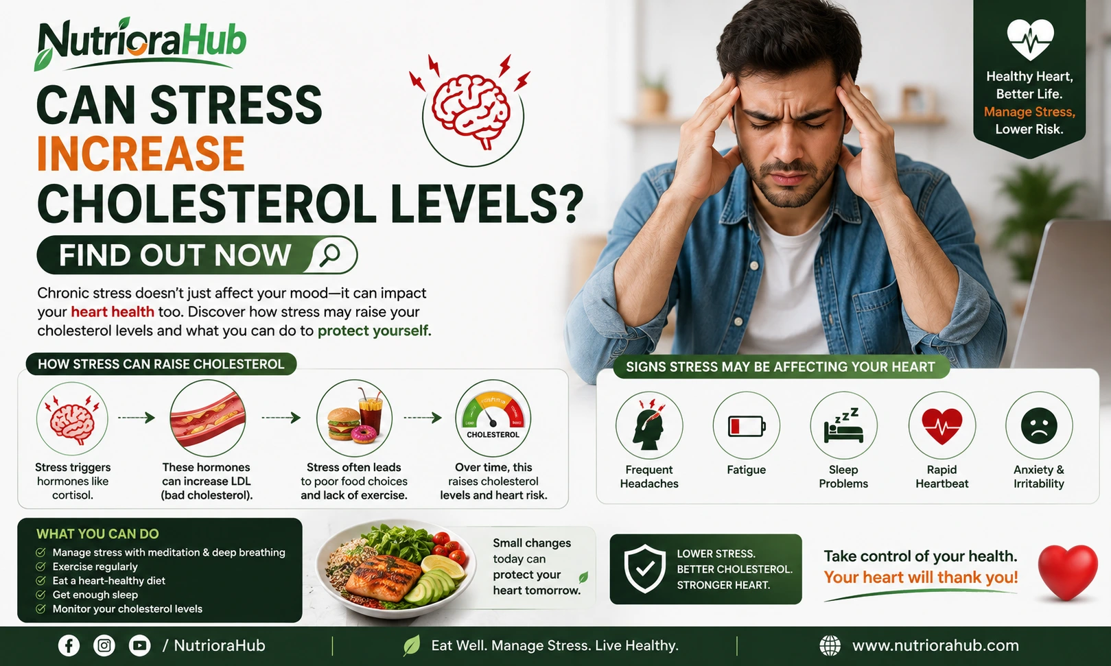 Can Stress Increase Cholesterol Levels Find Out Now