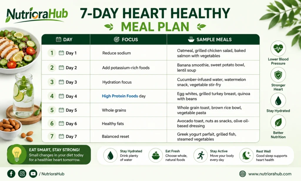 Diet and Lifestyle A 7-Day Approach