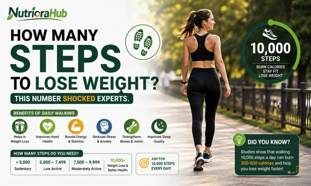 How Many Steps to Lose Weight? This Number Shocked Experts