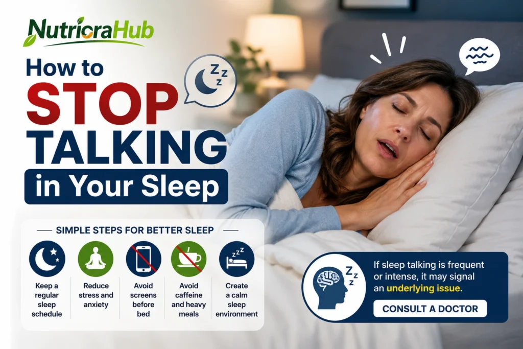 How to Stop Talking in Your Sleep