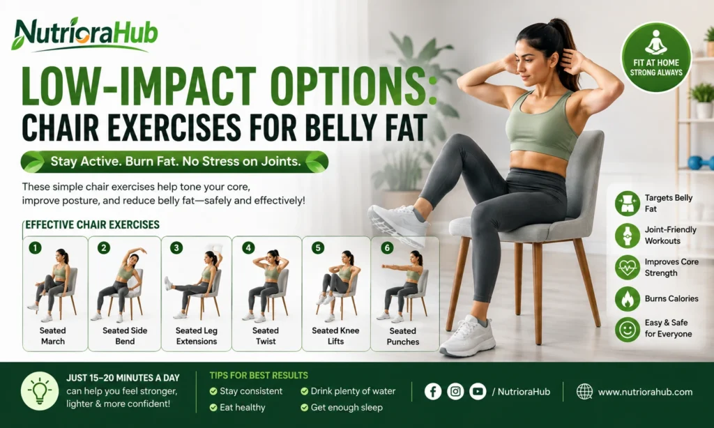 Low-Impact Options Chair Exercises for Belly Fat