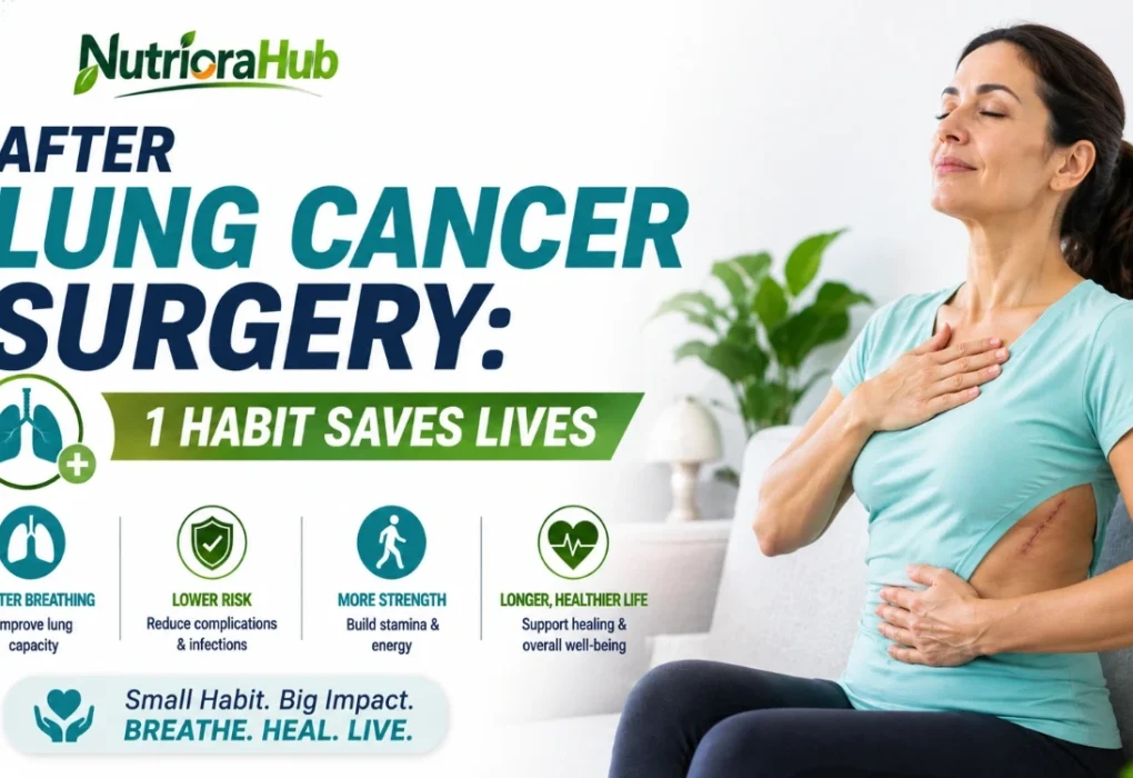 After Lung Cancer Surgery 1 Habit Saves Lives