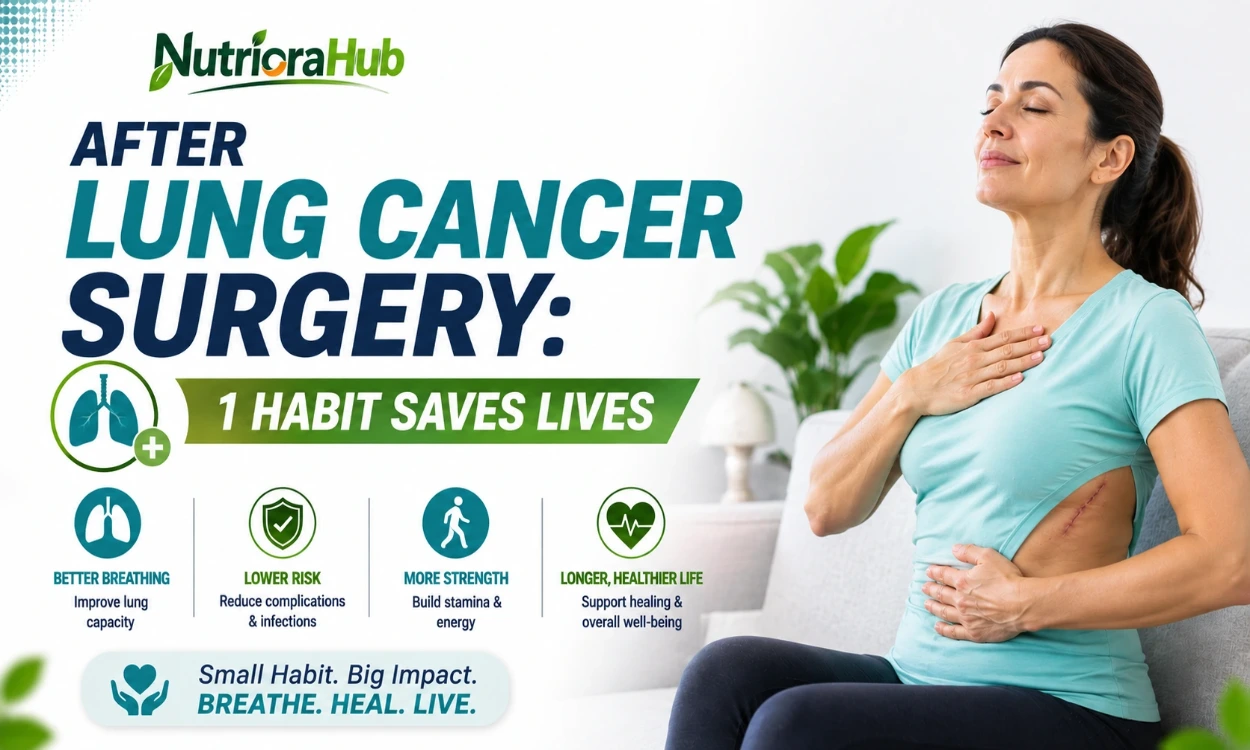 After Lung Cancer Surgery 1 Habit Saves Lives