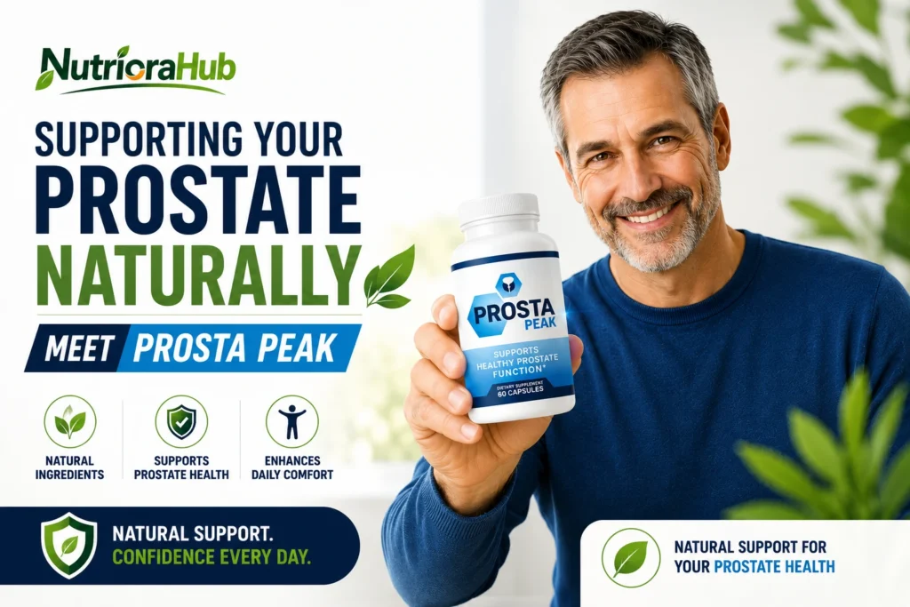 Supporting Your Prostate Naturally Meet Prosta Peak
