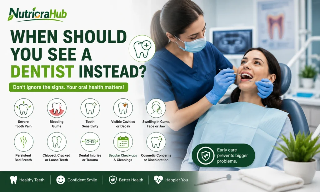 When Should You See a Dentist Instead