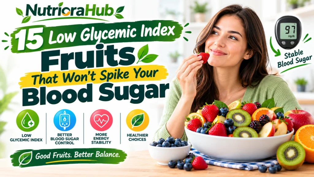 15 Low Glycemic Index Fruits That Won't Spike Your Blood Sugar