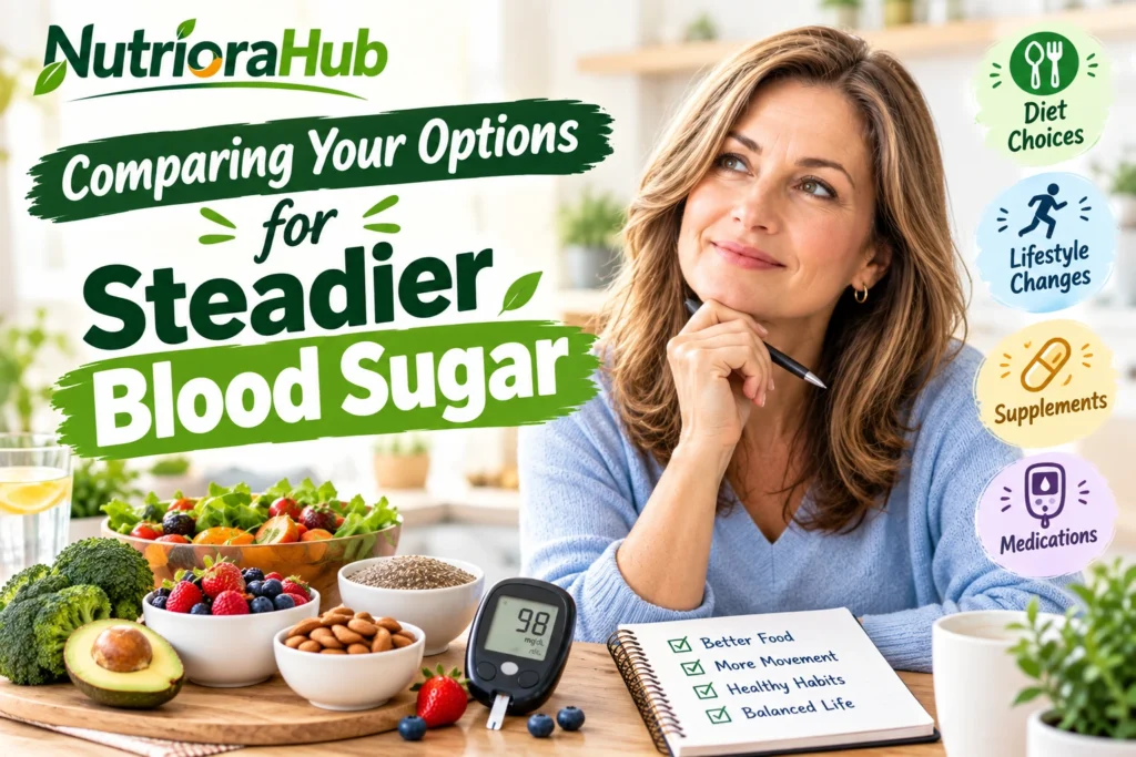 Comparing Your Options for Steadier Blood Sugar